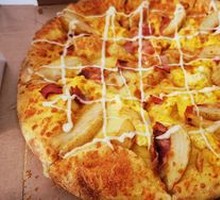 American-style Bacon & Potato Pizza
