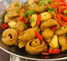 Spicy Pork Intestines Stir-fry