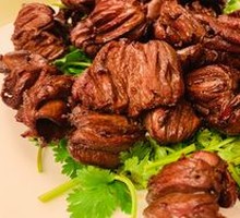 Grilled Duck Hearts