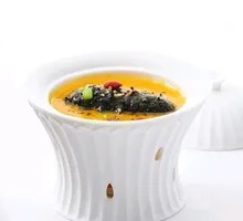 Golden Soup with Quinoa and Sea Cucumber