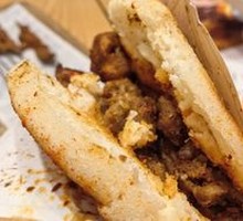 Lamb Skewers in Flatbread