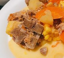 Tomato Corn Bone Soup