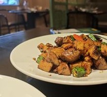 Mushroom Steak Cubes