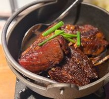 Braised Pork Chop with Dried Bamboo Shoots