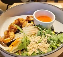 Thai Shrimp Bowl with Spicy Lime Water