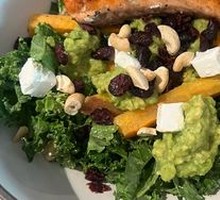 Pan-Seared Salmon with Avocado Salad