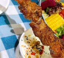 Grilled Fresh Lamb Skewers