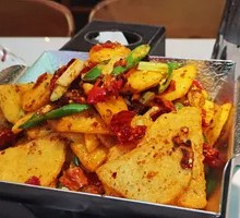 Spicy Potatoes in Dry Pot