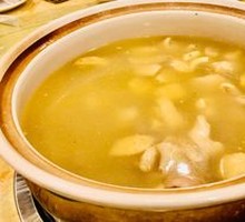 Stewed Chicken with Pig's Tripe