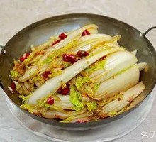 Spicy Pot-Braised Baby Bok Choy