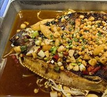 豆豉味烤江团鱼