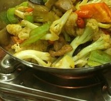 Spicy Cauliflower in Hot Pot