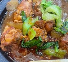 Stewed Chicken with Brown Sauce