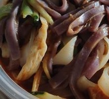 Spinach Cold Noodles