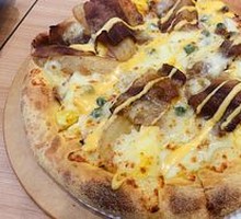Teriyaki Beef and Potato Pizza