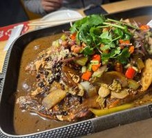 Stinky Bean Sauce Grilled Fish