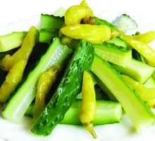 Crisp Cucumber Strips