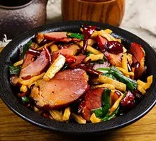 Preserved Radish with Salted Pork Fried Rice