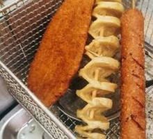 Fried Pork Skewers
