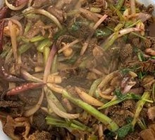 Cumin Stir-Fried Tripe Rice