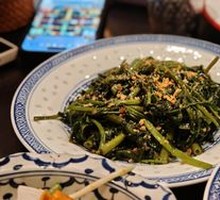 Shrimp Paste with Water Spinach