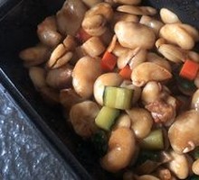 Diced Pork with Sprouted Soybeans