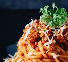 Classic Traditional Meat Sauce Noodles