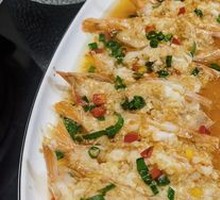 Steamed Garlic富贵 Shrimp