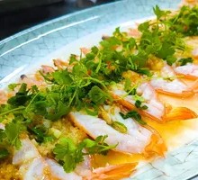 Steamed Garlic富贵 Shrimp