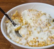 Yogurt with Fried Rice