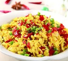 Spicy Chili Egg Fried Rice