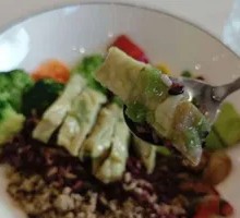 Grilled Seasonal Vegetable Quinoa Grain Rice