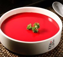Fresh Duck Blood from the Slaughterhouse