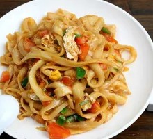 Egg Fried Knife-Cut Noodles