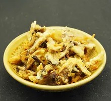 Fried Enoki Mushrooms