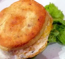Scallion pancake with egg