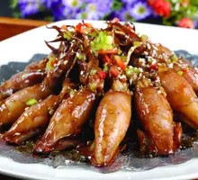 Spicy Sea Rabbit Salad