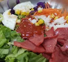Korean Ham Rice Bowl