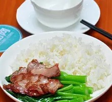 Honey-glazed BBQ Pork Rice