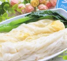 Buddha-style Vegetarian Rice Noodle Rolls
