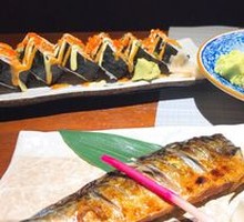 Salt-grilled Saury