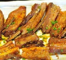 Charcoal-Grilled Lamb Ribs