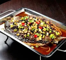 Sauce-Flavored Grilled Fish