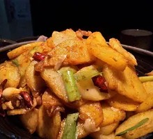Spicy Potatoes in Dry Pot