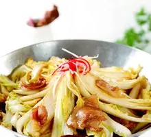 Spicy Pot-Braised Baby Bok Choy