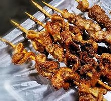 Childhood Fried Lamb Skewers