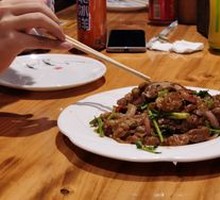 Stir-fried Roasted Lamb