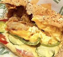Teriyaki Egg Combo Sandwich