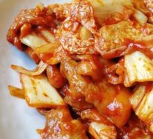 Stir-Fried Kimchi with Pork Belly