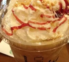 Cherry Cookie White Mocha Frappuccino
